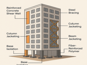 Image showcasing Seismic Retrofitting: How We Reinforced a High-Rise for Earthquakes